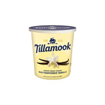 Image of Tillamook Old Fashioned Vanilla Greek Yogurt - 24 oz