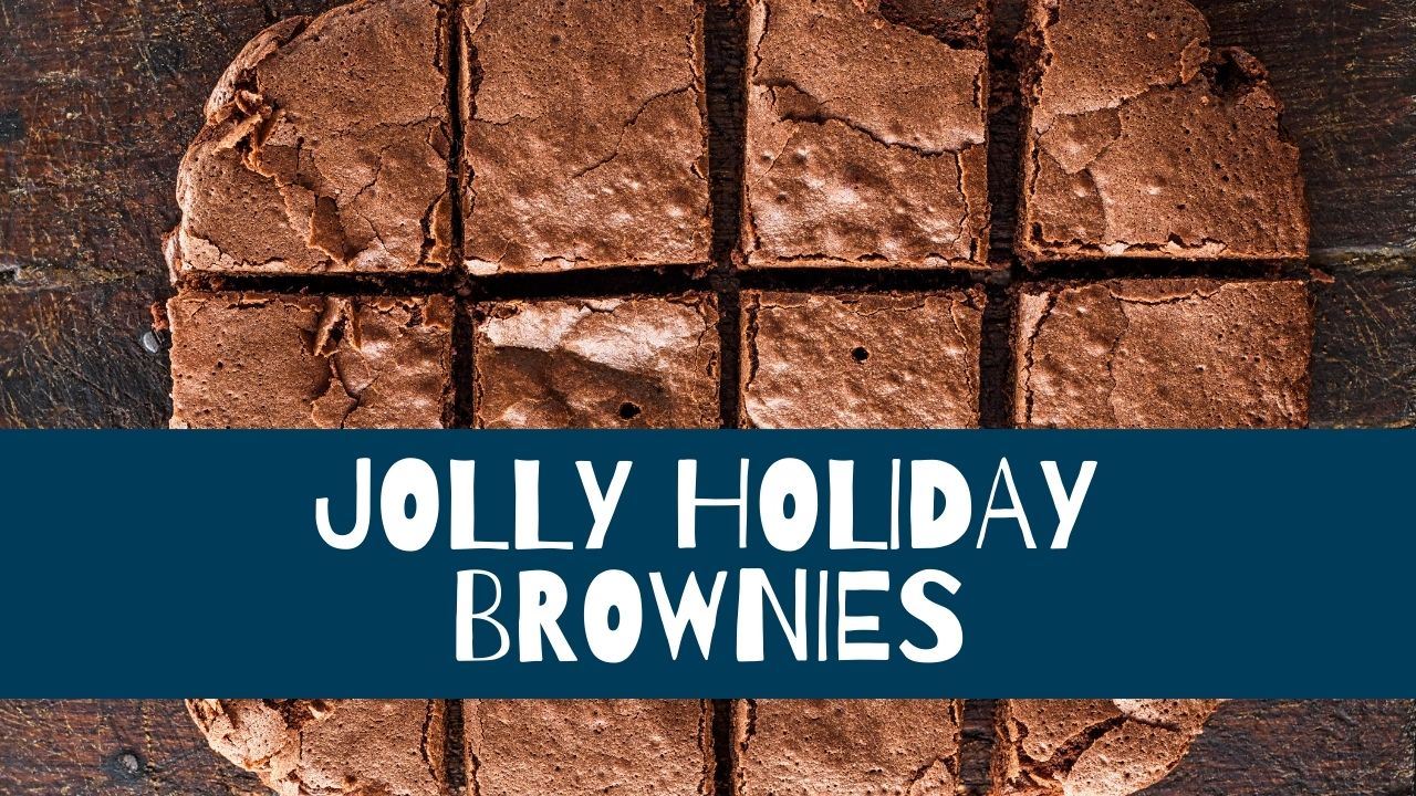 Jolly Holiday Brownies