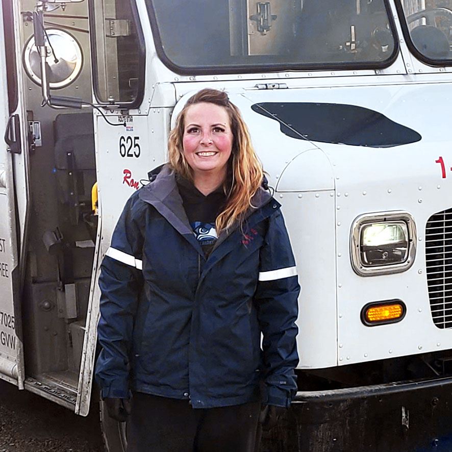 Milkwoman Natalie Schlaegel