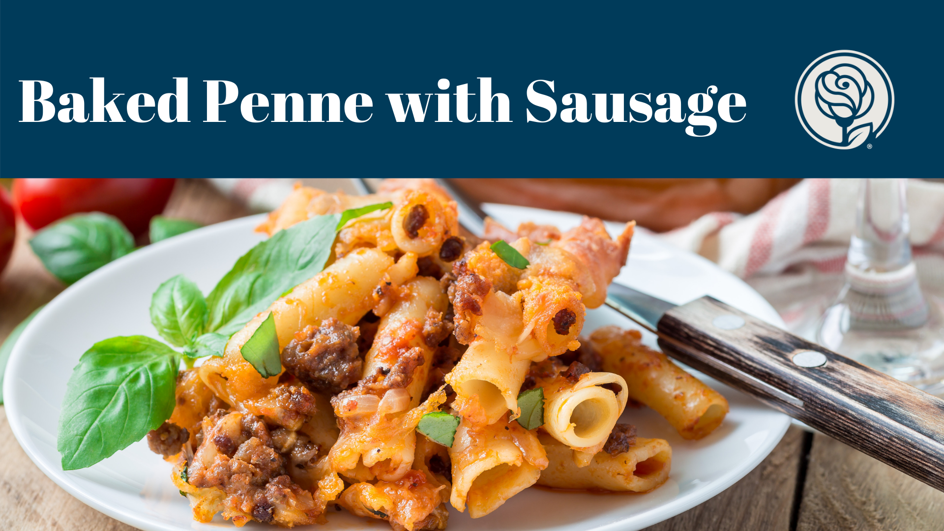 Baked Penne with Sausage