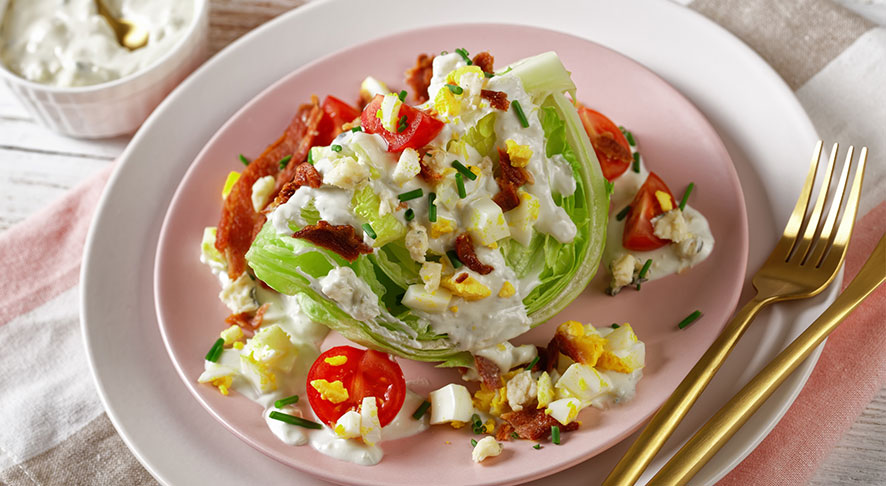 Smokey Blue Cheese Wedge Salad width=