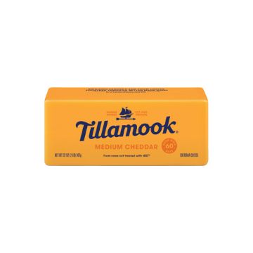 Image of Tillamook Medium Cheddar Cheese Loaf - 32 oz