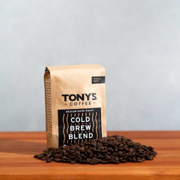 Tony’s Organic Cold Brew Blend Whole Bean Coffee - 12 oz