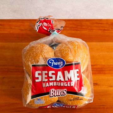 Franz Sesame Hamburger Buns - 8 count