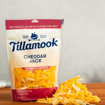 Tillamook Cheddar Jack Shredded Cheese - 8 oz