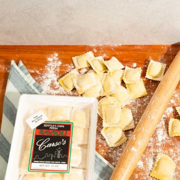 Carso’s Pasta Co. Pear & Brie Ravioli - 12 oz