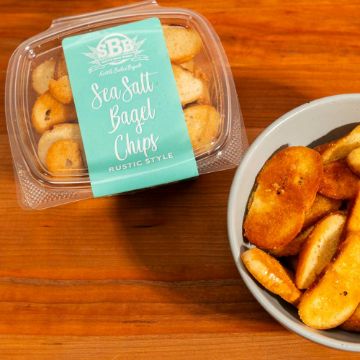 Seattle Bagel Bakery Sea Salt Bagel Chips - 4 oz