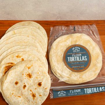 De Casa Flour Tortillas 8" Fajita & Taco Size - 10 count