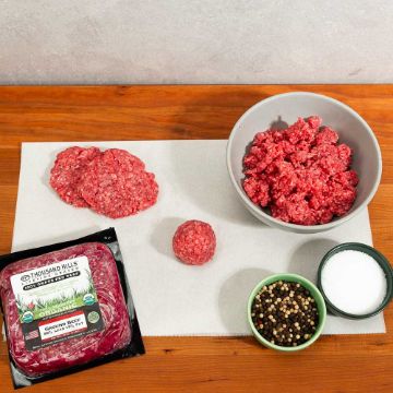 Frozen Organic Ground Beef 85/15 - 1 lb