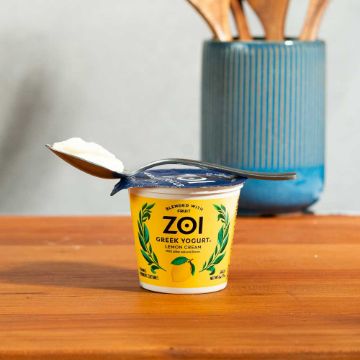 Zoi Lemon Cream Greek Yogurt - 6 oz