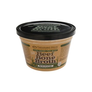 Thousand Hills Grassfed Beef Bone Broth Frozen - 16 oz