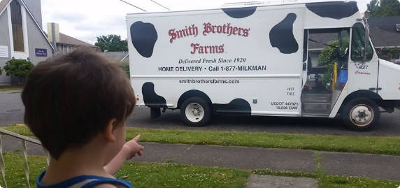 Milk truck