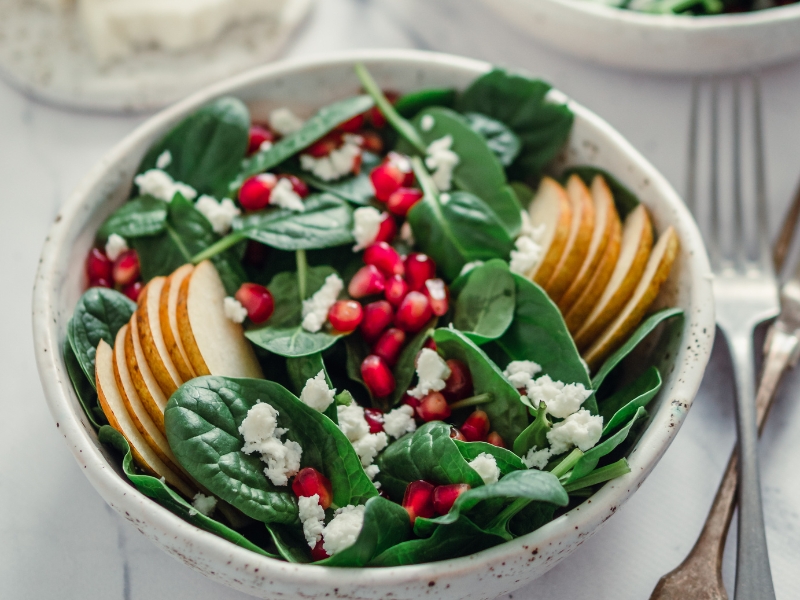 Pear Goat Cheese Salad