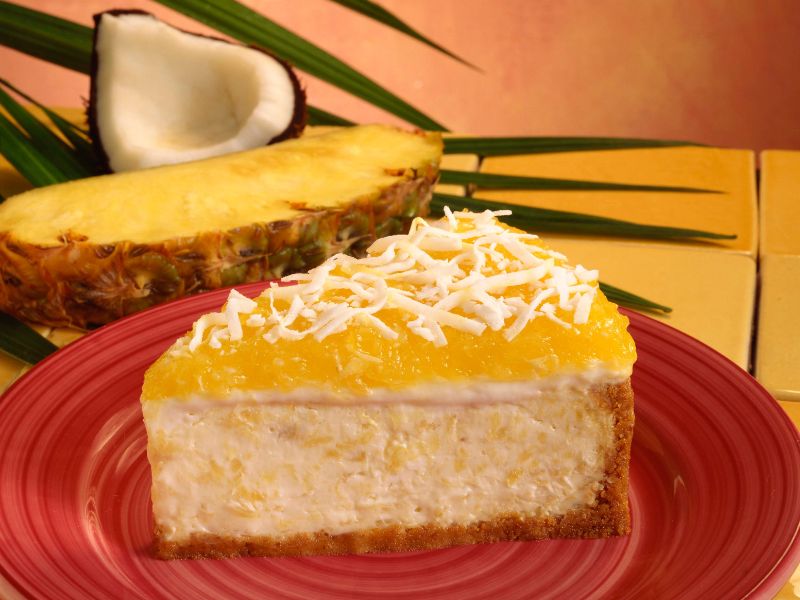 Piña Colada Cheesecake