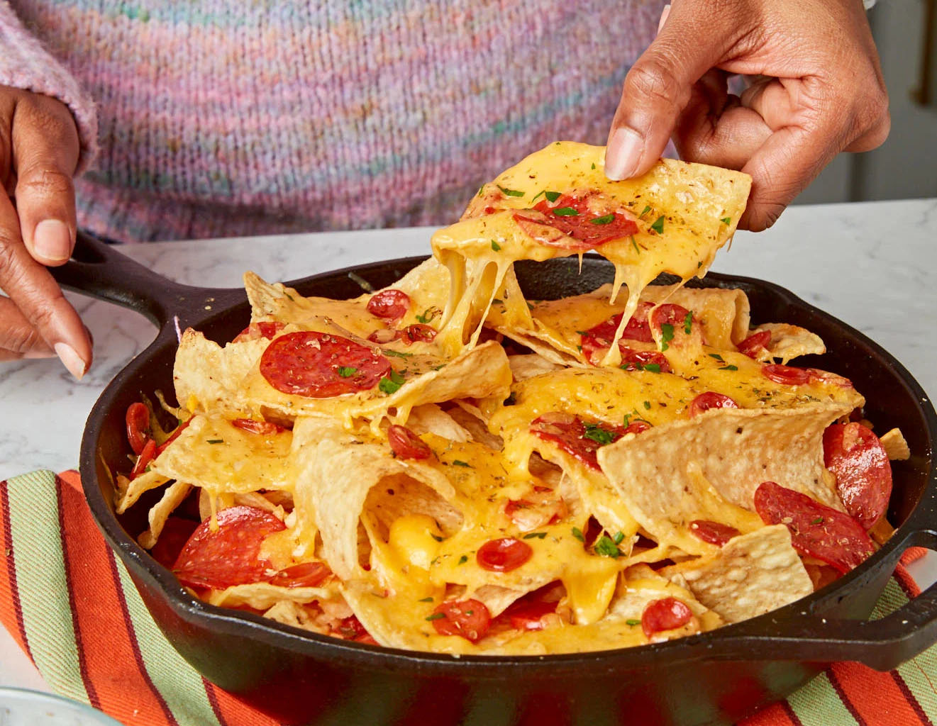 Pizza Nachos Recipe